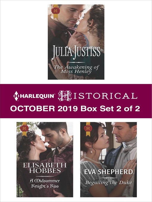 Title details for Harlequin Historical October 2019--Box Set 2 of 2 by Julia Justiss - Available